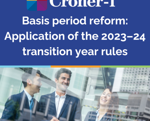 Basis period reform: application of the 2023–24 transition year rules | reform